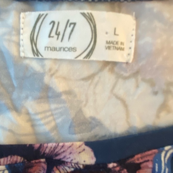 Maurices Early Fall Floral Twist Knot Sleeveless Midi Dress SKU0146 - Picture 8 of 10